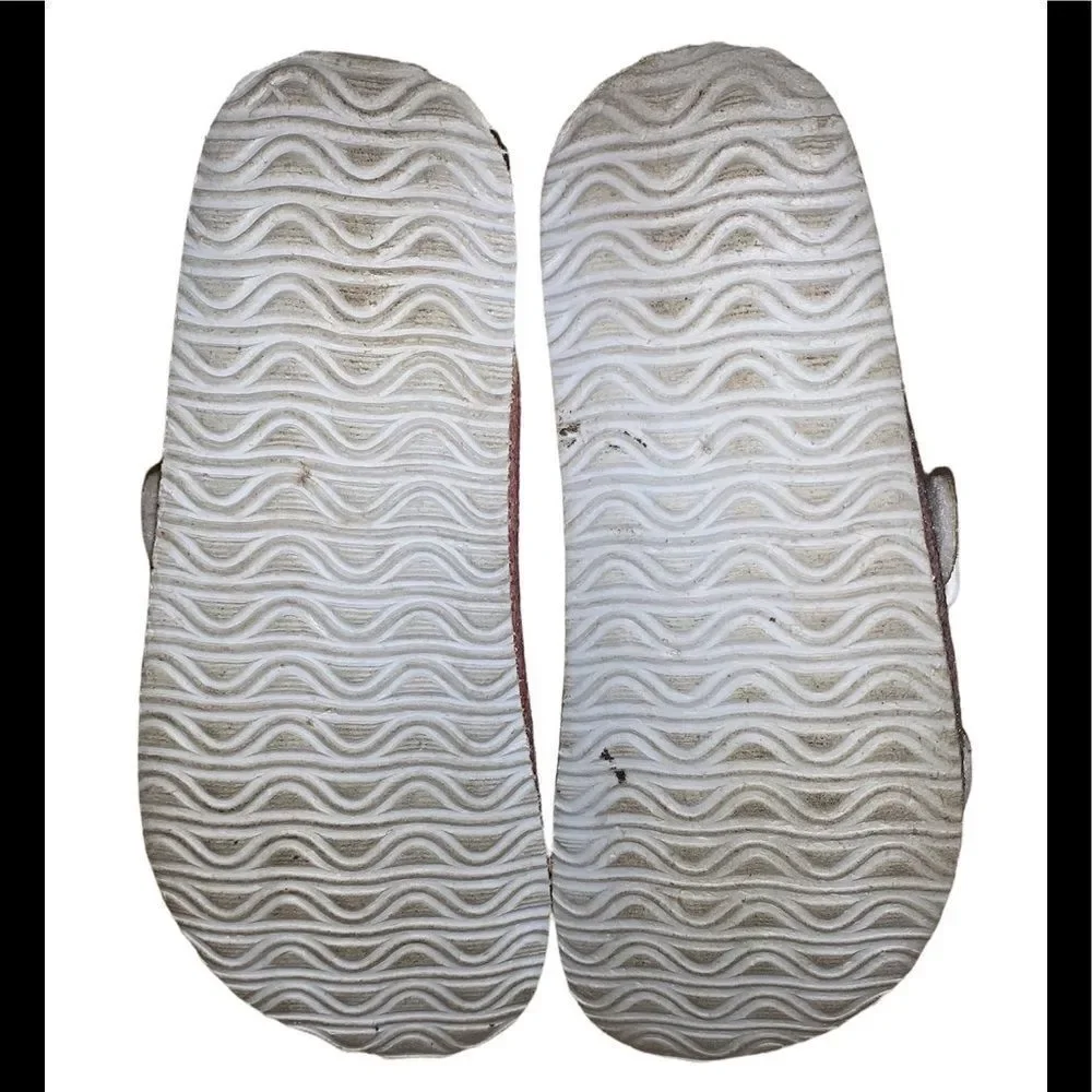 Children’s Place Pastel Glitter Slide Sandals